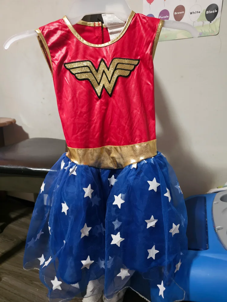 Wonder Woman Costume - Toddler Size 2T-3T/ medium on tag image indicator(3)