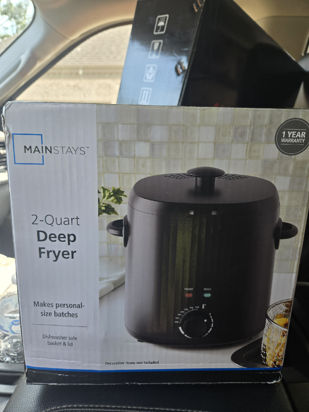 Mainstays 2-Quart Deep Fryer - New in Box!