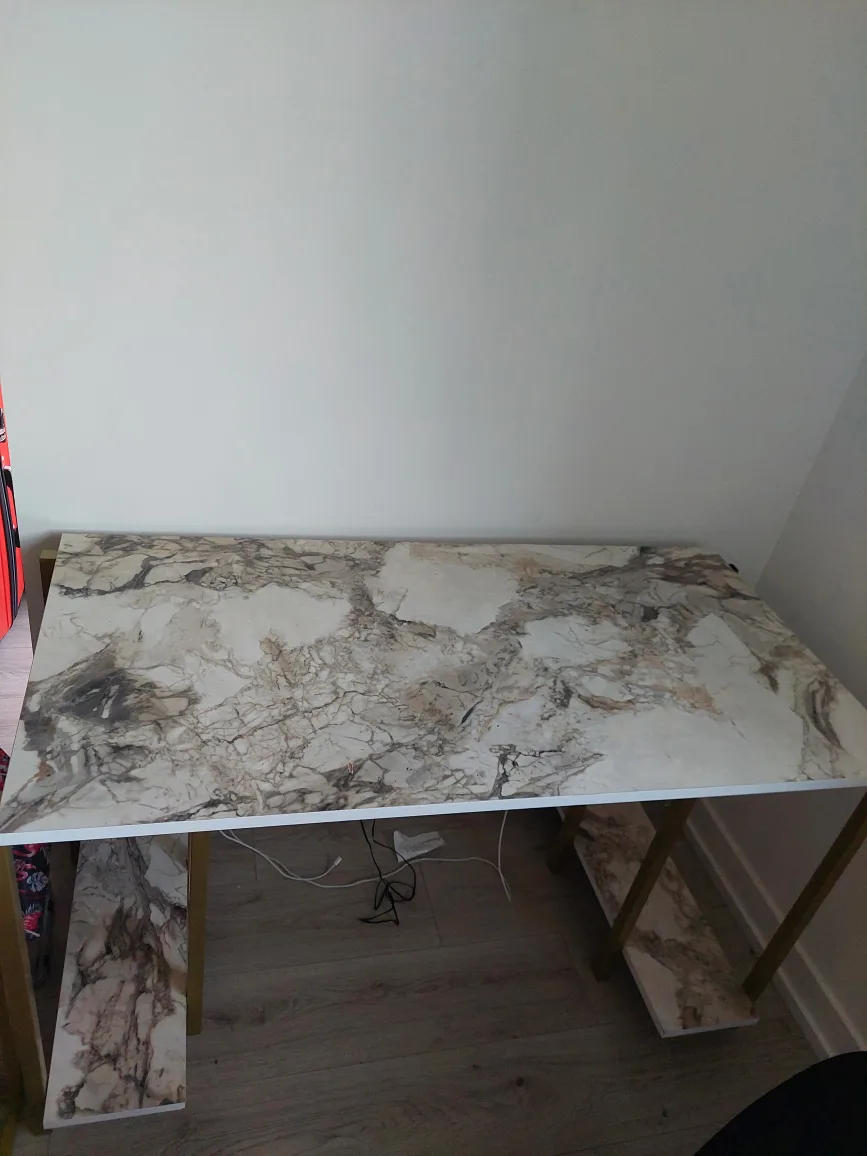 Marble Pattern Desk