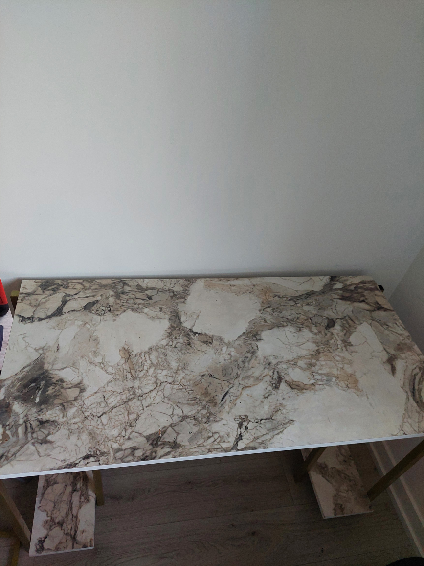 Marble Pattern Desk - photo 2