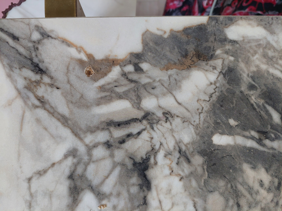 Marble Pattern Desk - photo 3