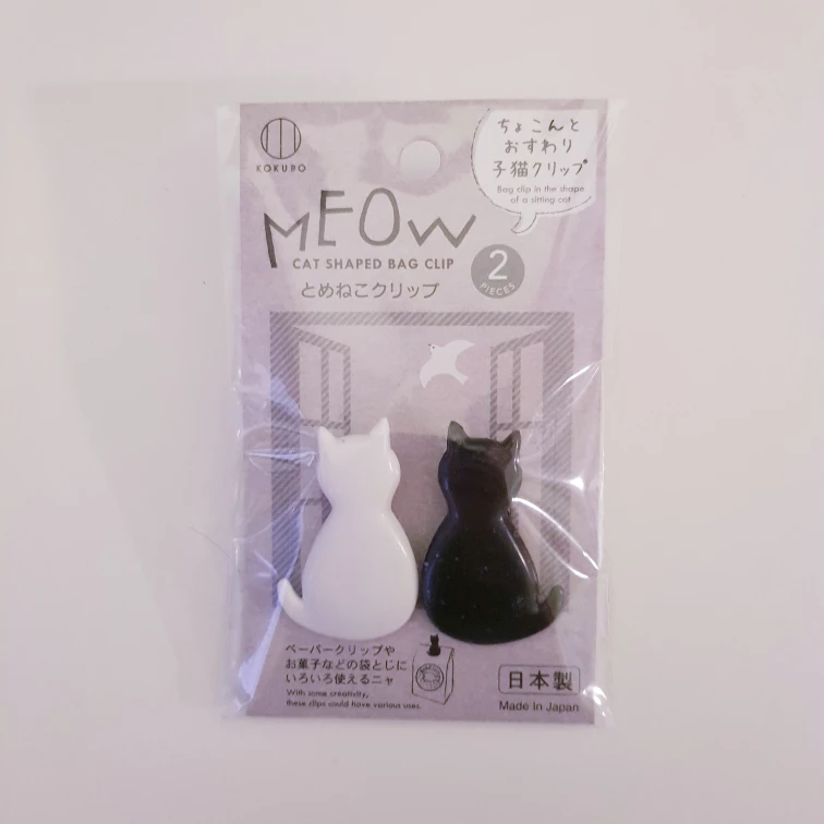 Cat Shaped Bag Clips #freecycle