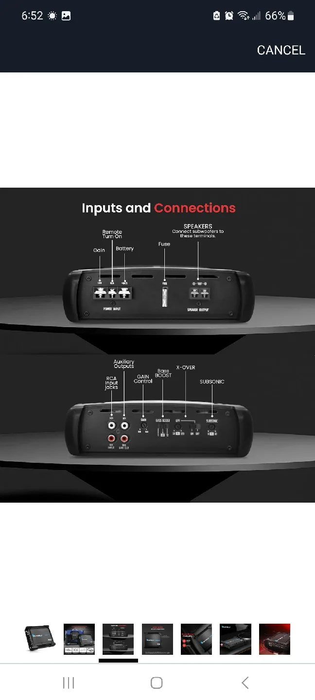 Pyle Invincible Series 2000 Watts Car Amplifier image indicator(10)