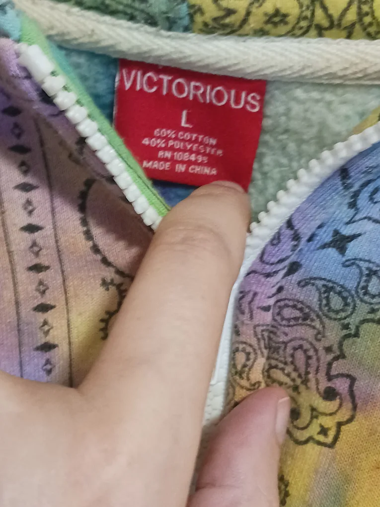 Victorious Tie Dye Bandana Hoodie & Pants image indicator(3)