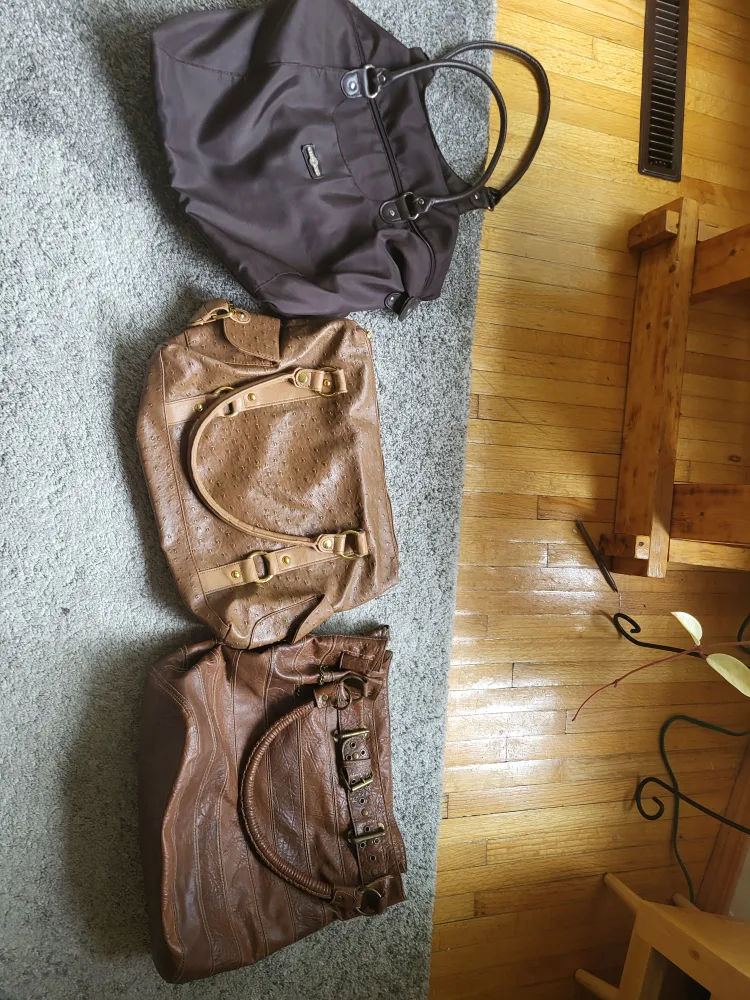 Three Gently Used Shoulder Bags thumbnail