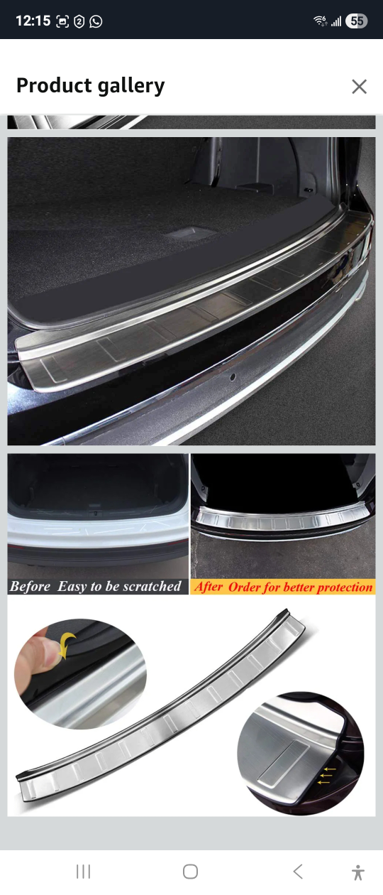 Brand new Aluminum Bumper Protector for Volkswagen Atlas. - photo 3