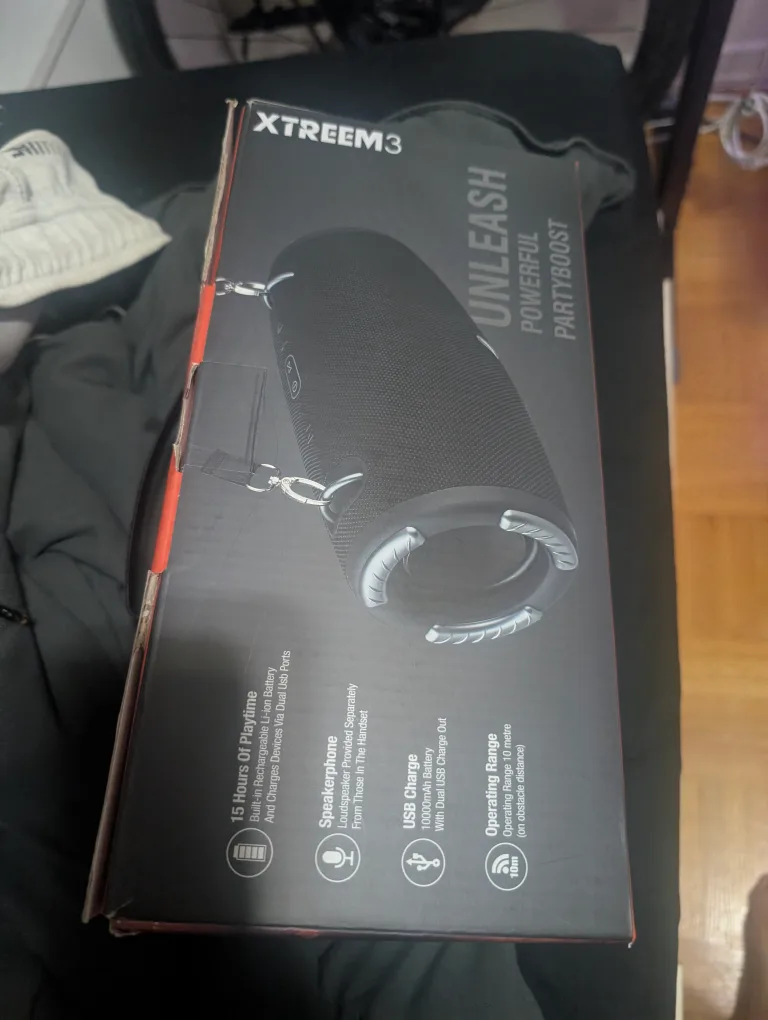 Xtreem3 Bluetooth Portable Speaker -  New in box! image indicator(4)