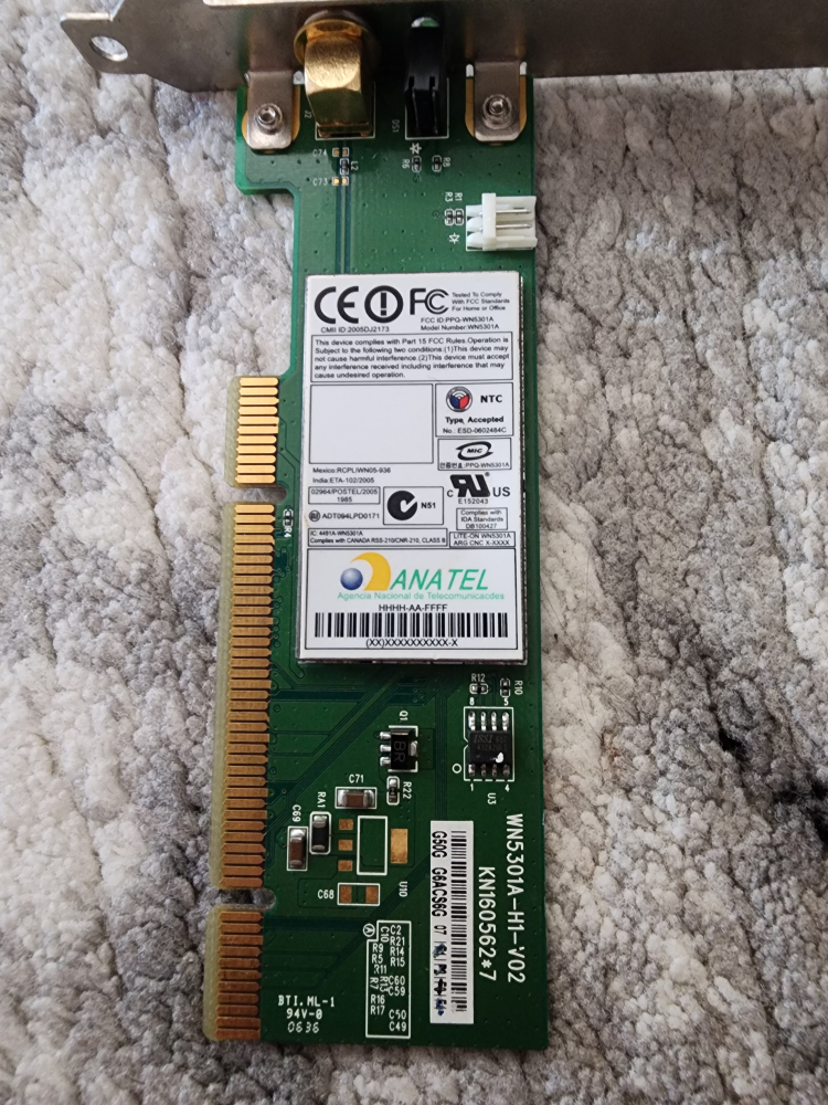 Wireless Network Adapter WN5301A-H1-V02 - photo 3