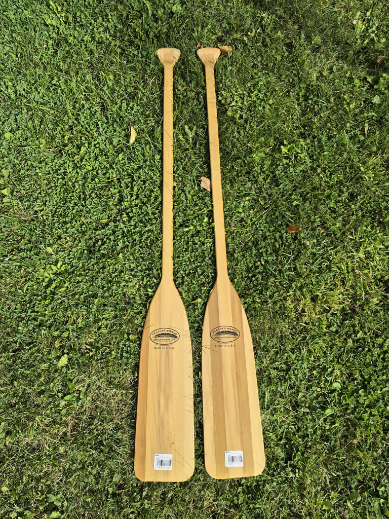 NEW Caviness 4.5 ft Wood Paddles (2-Pack) – Never Used!