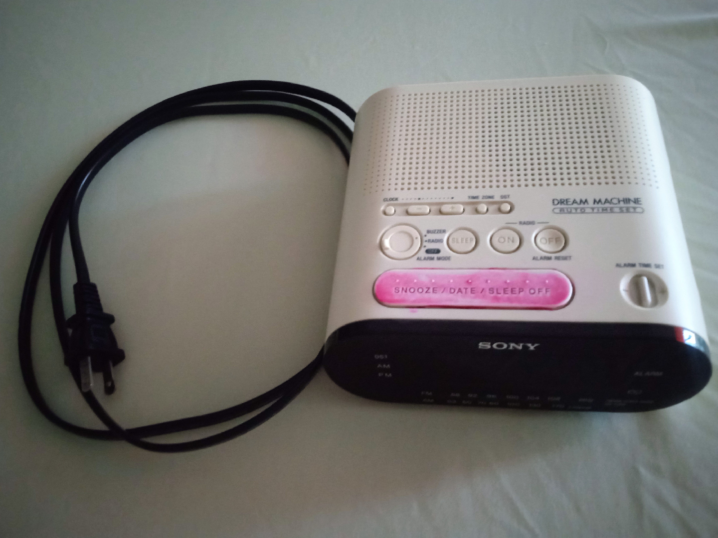 Sony Dream Machine Clock Radio ICF-C218