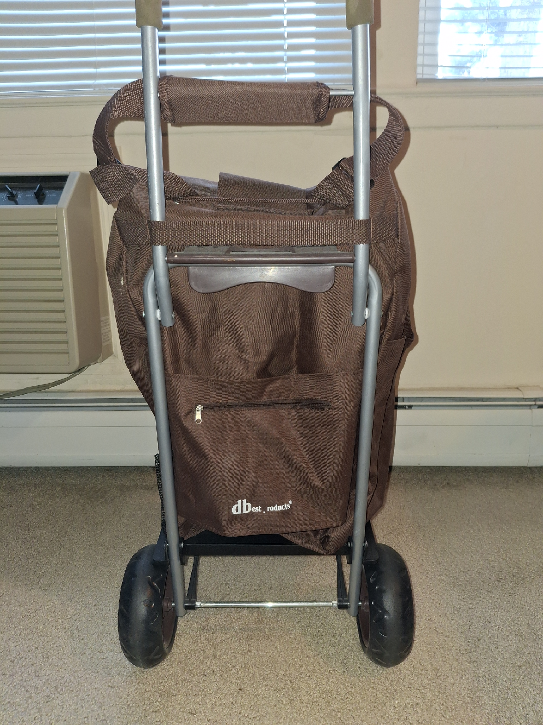 Folding Trolley Dolly - Brown - photo 3