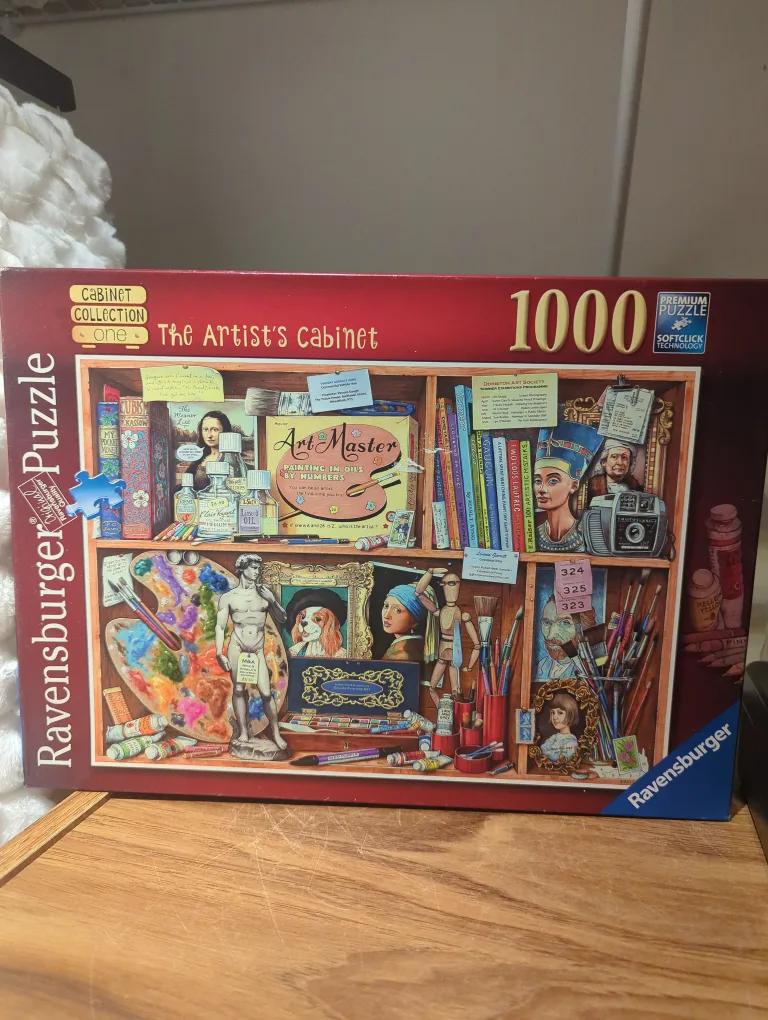 Ravensburger The Artist's Cabinet 1000 Piece Puzzle thumbnail