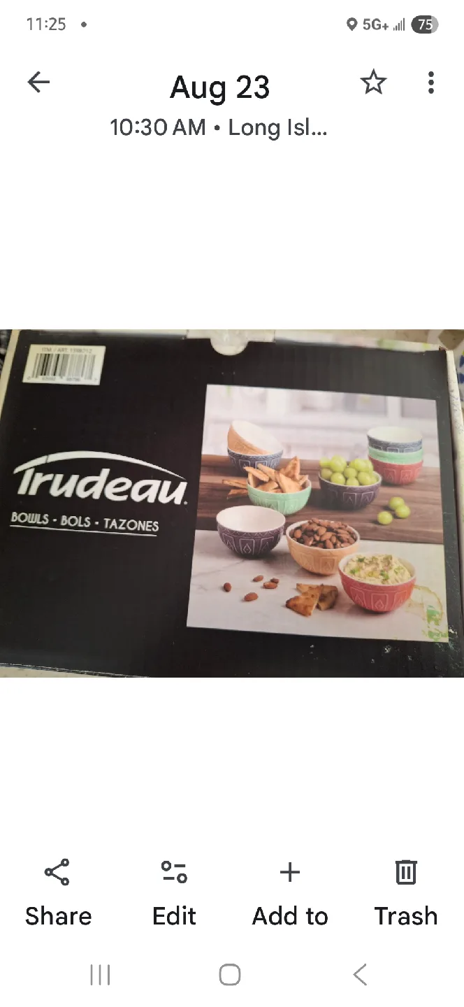 Trudeau Porcelain Bowls - 10 Piece Set image indicator(2)