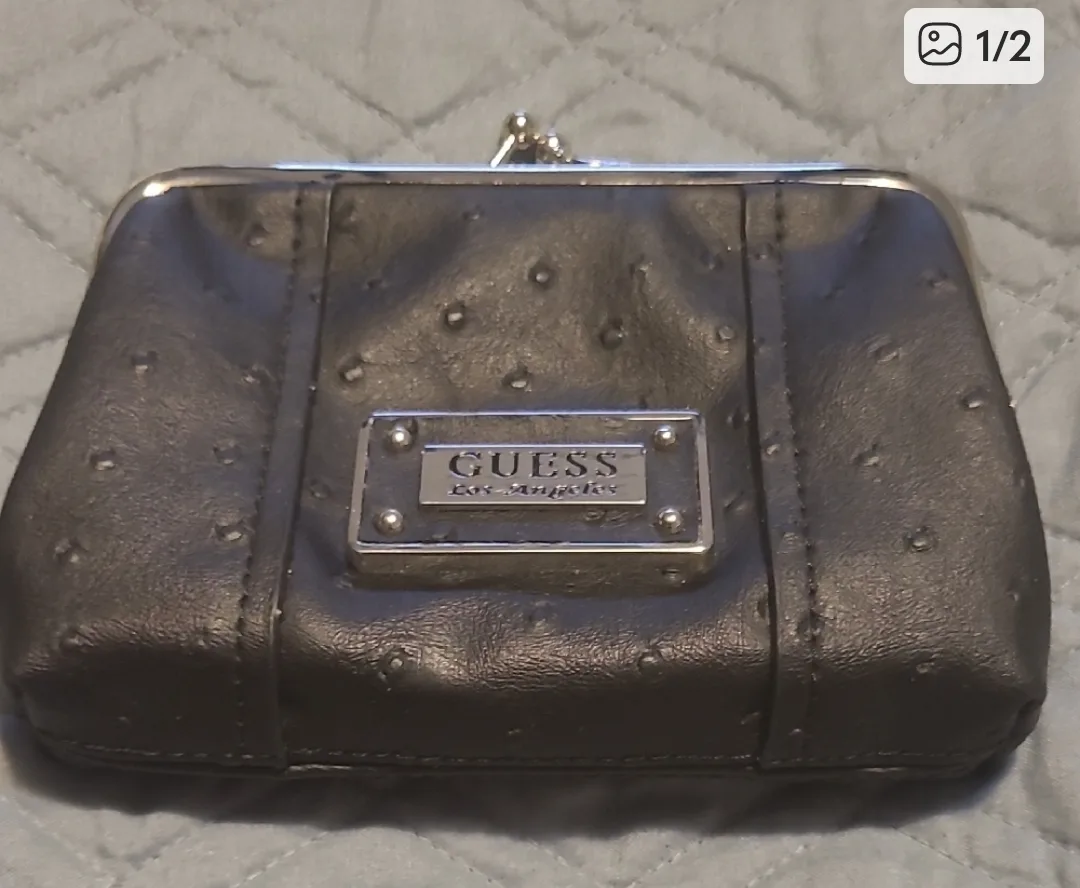 Guess Black Coin Purse thumbnail