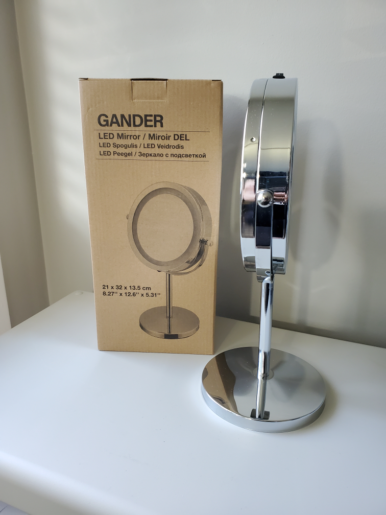 LED Lighted Makeup/Shaving Mirror