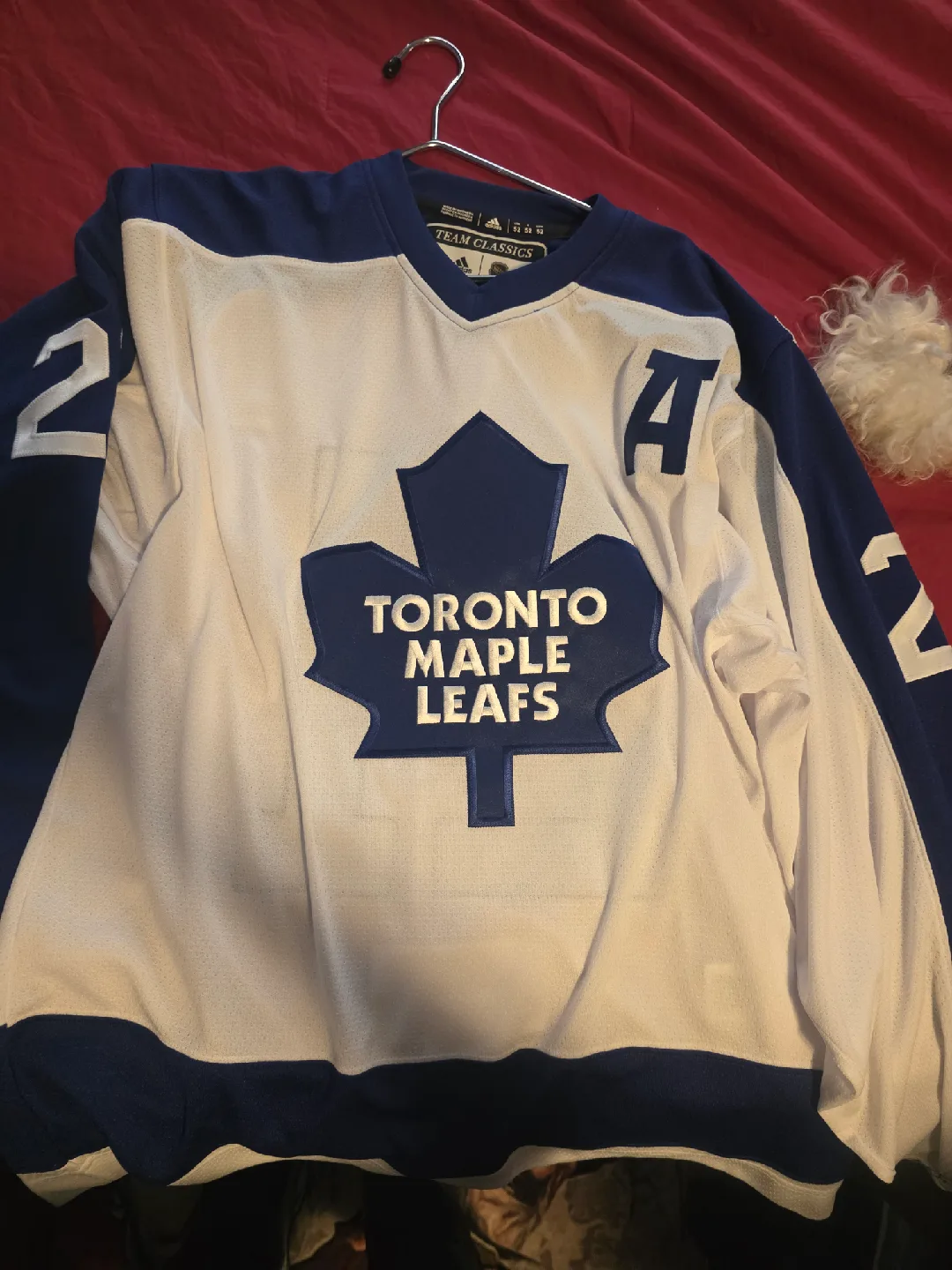 Toronto Maple Leafs Salming #21 Adidas Jersey Size 52 image indicator(4)