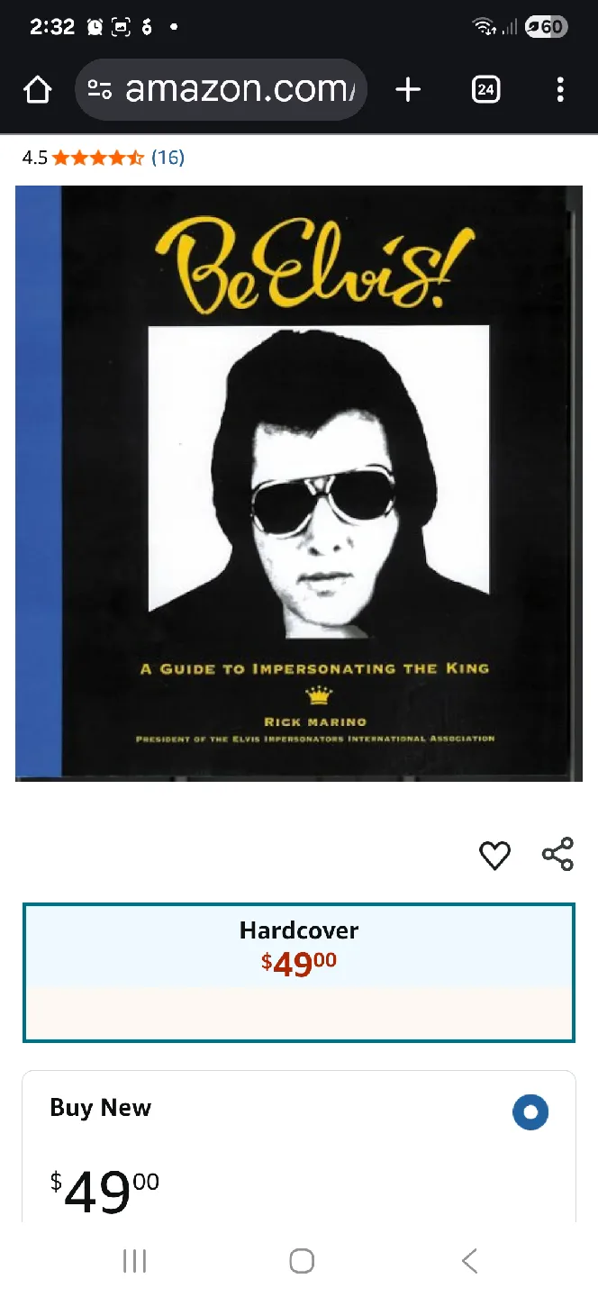 Be Elvis! A Guide to Impersonating the King, by Rick Marino image indicator(5)