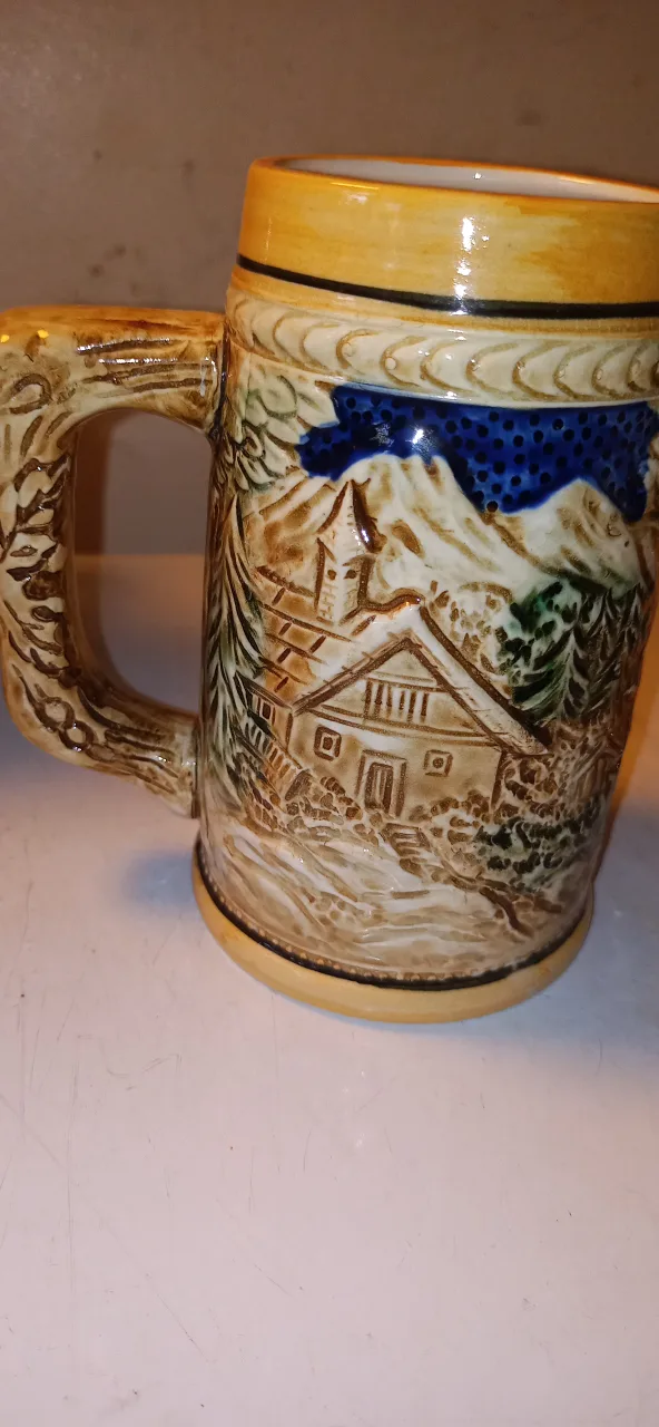 Vintage Canadian Beer Stein Mugs - Set of 3 image indicator(6)