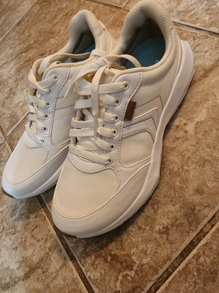 Dr. Scholl's White Leather hannah retro Sneakers image indicator(2)