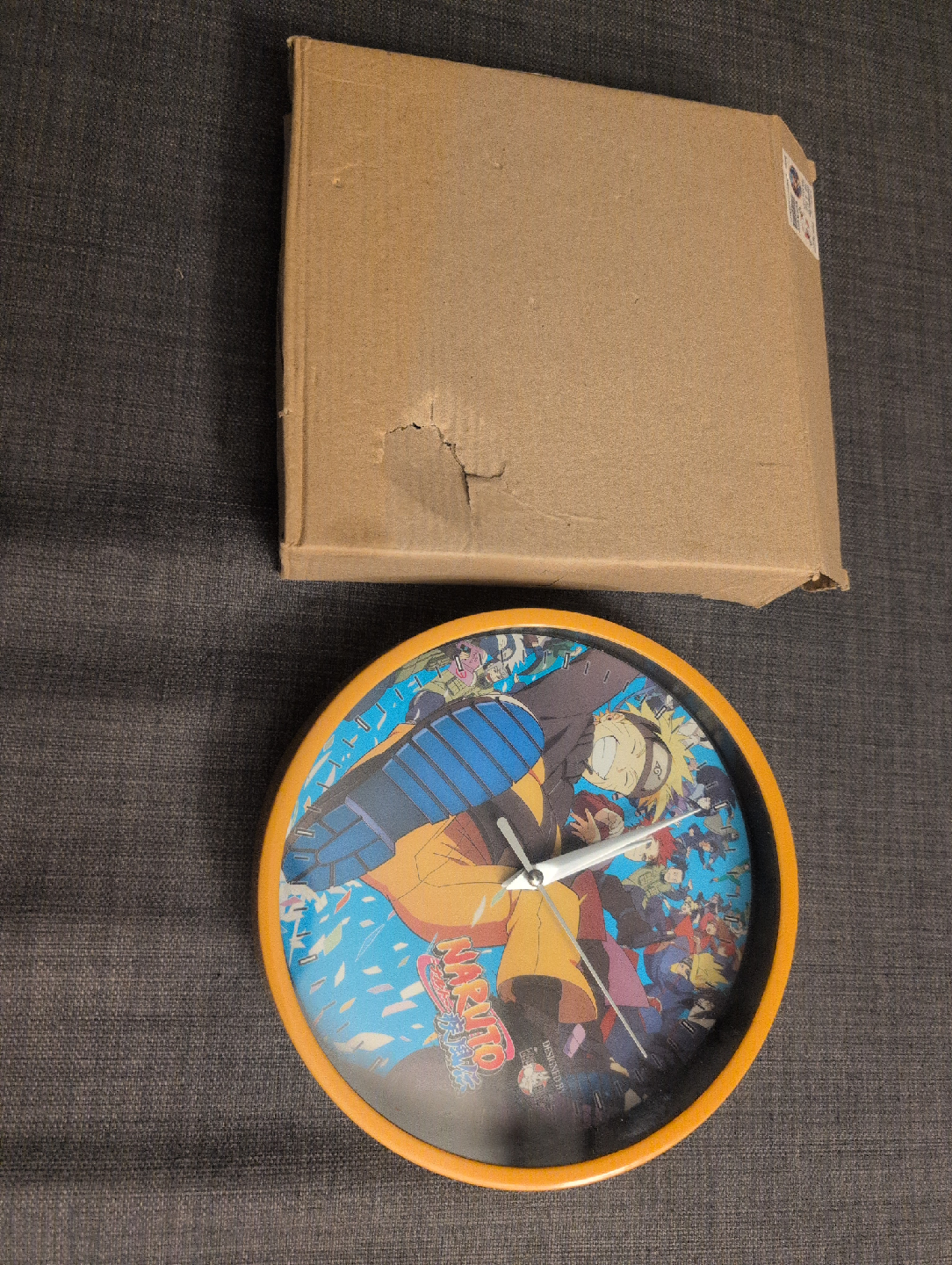 🥕Naruto Shippuden Wall Clock