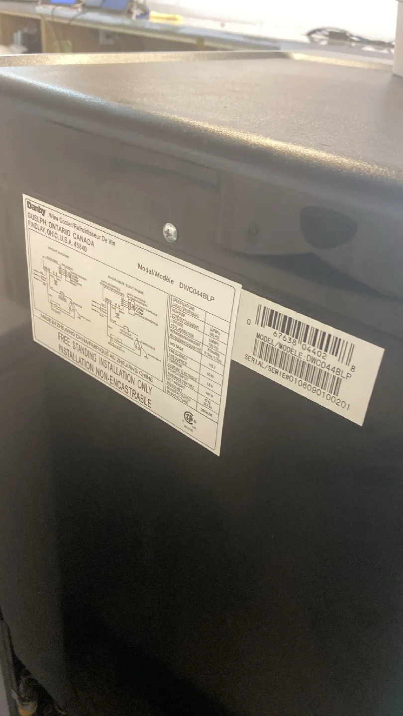 Danby DWC044BLP Wine Cooler image indicator(4)