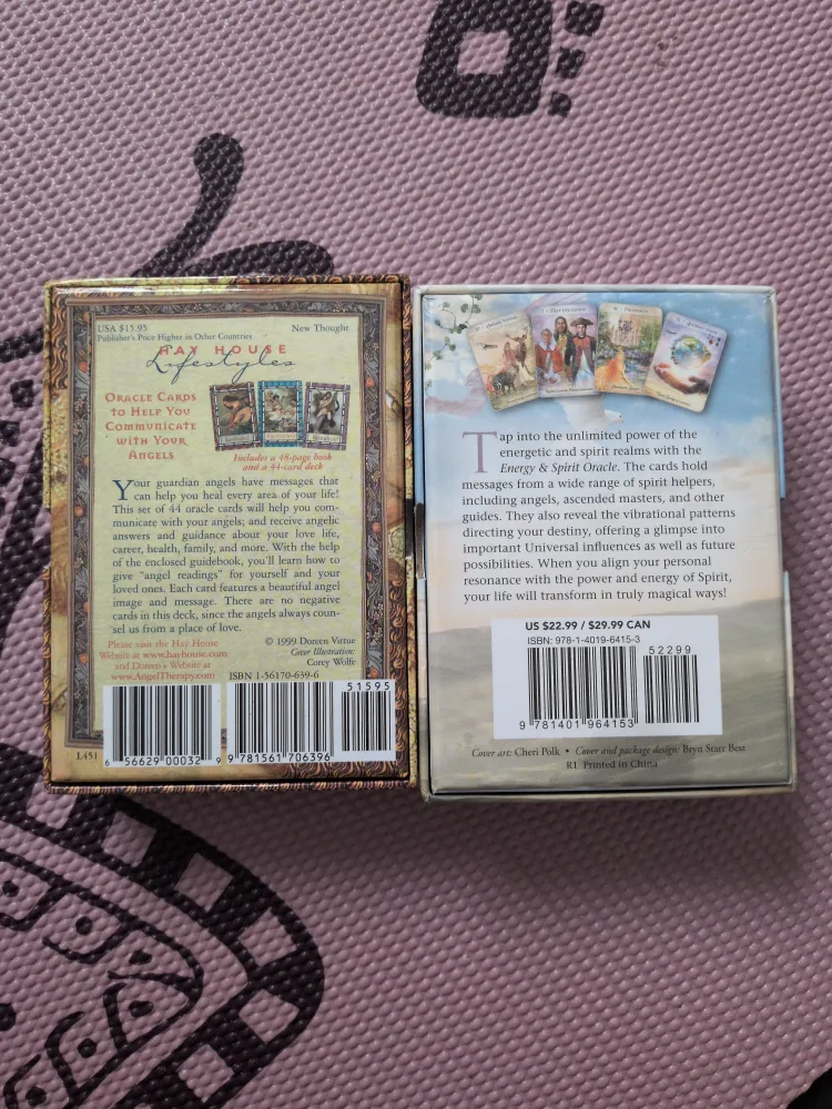 Healing with the Angels & Energy & Spirit Oracle Cards image indicator(2)