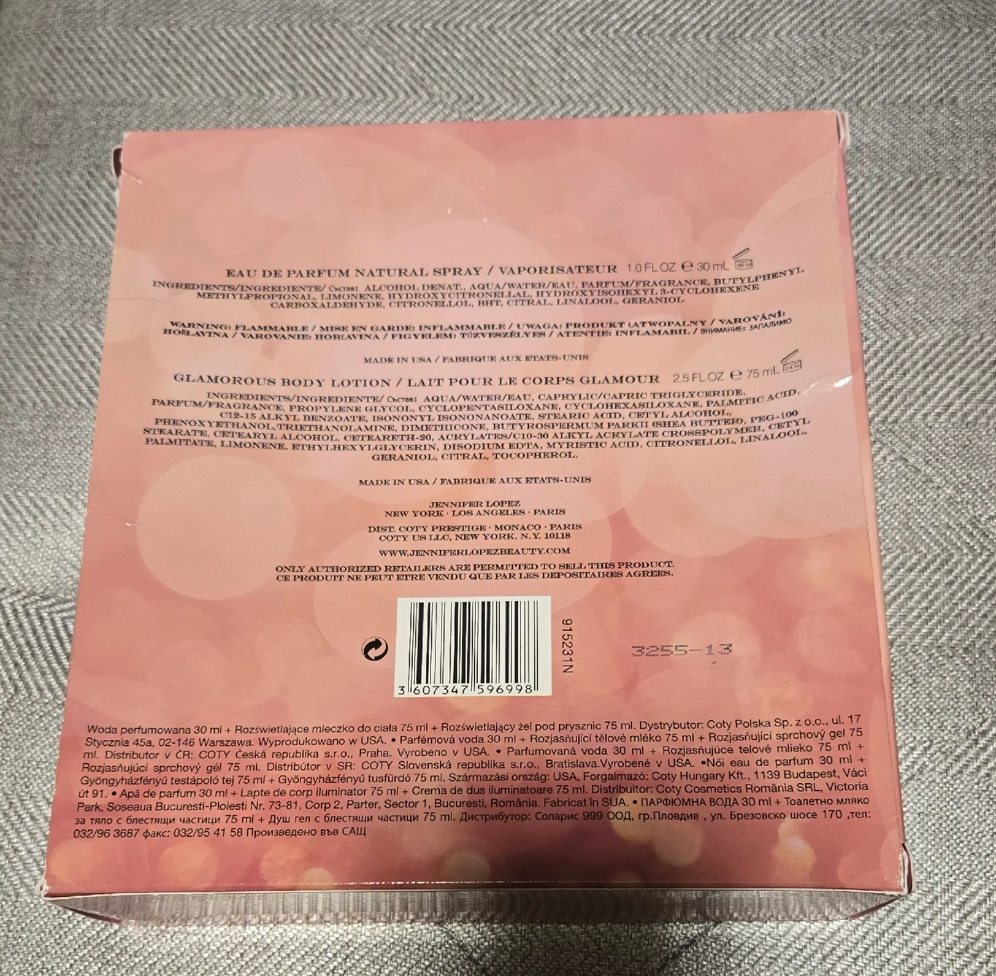 Jennifer Lopez Love and Glamour Perfume Set image indicator(2)