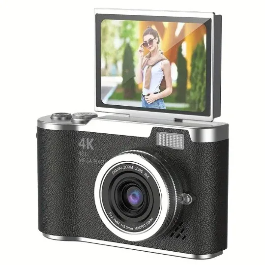 Black 4K Digital Camera, 48.0 Mega Pixels 🥕 thumbnail