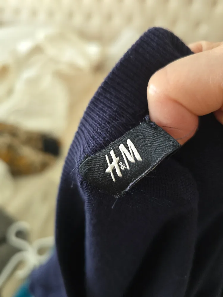 H&M Navy Blue Dress image indicator(2)