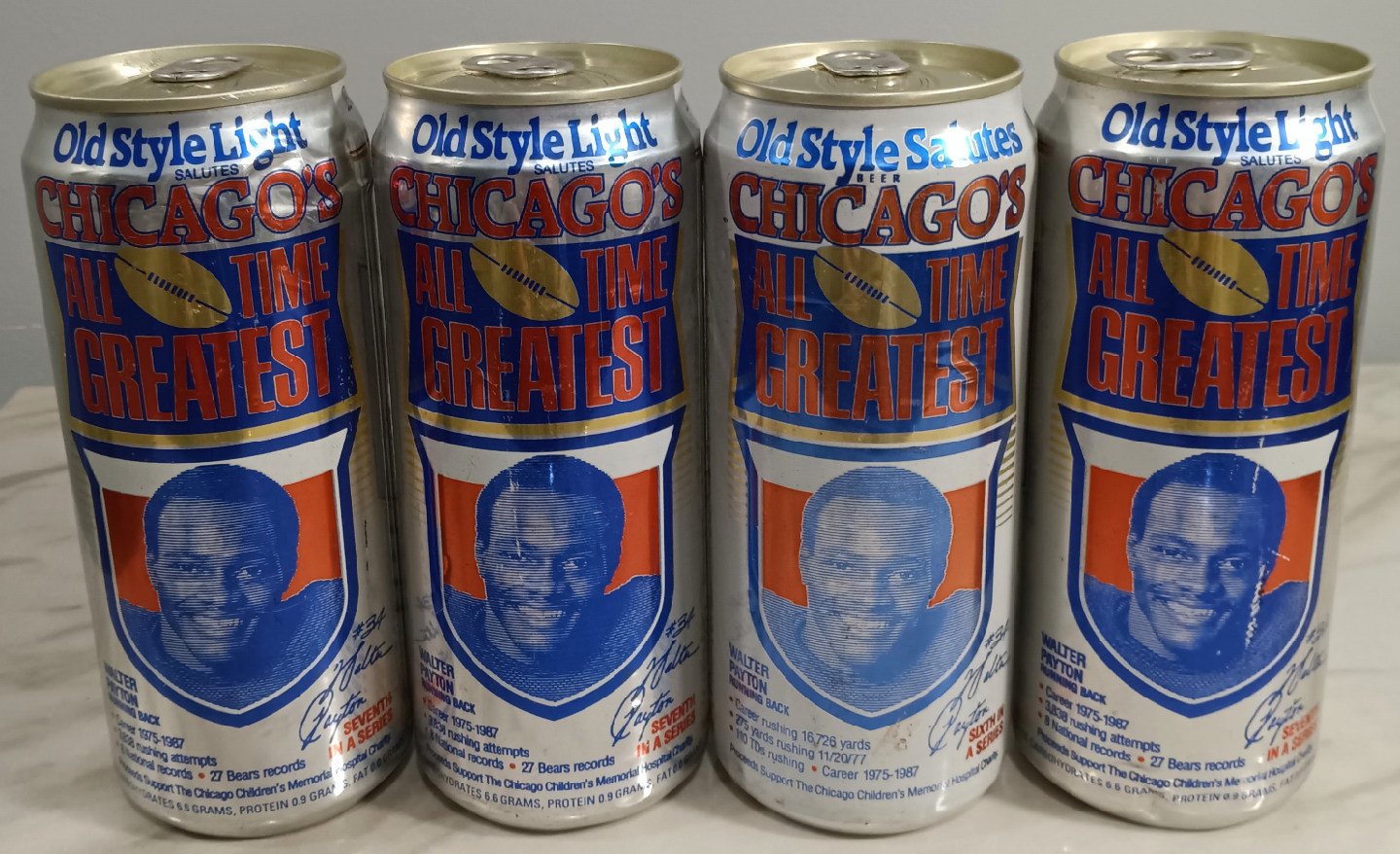 Old Style Chicago Bears Walter Payton (Unopened) - photo 2