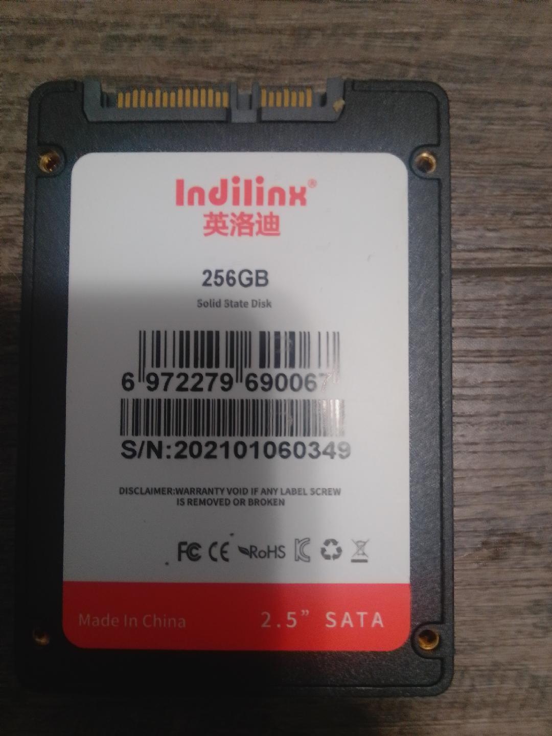 Indilinx 256GB Solid State Disk