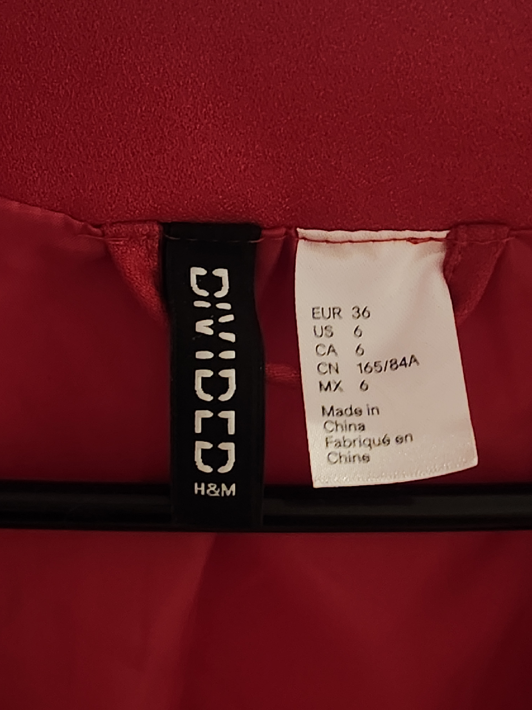 H&M Divided Red Blazer - photo 2