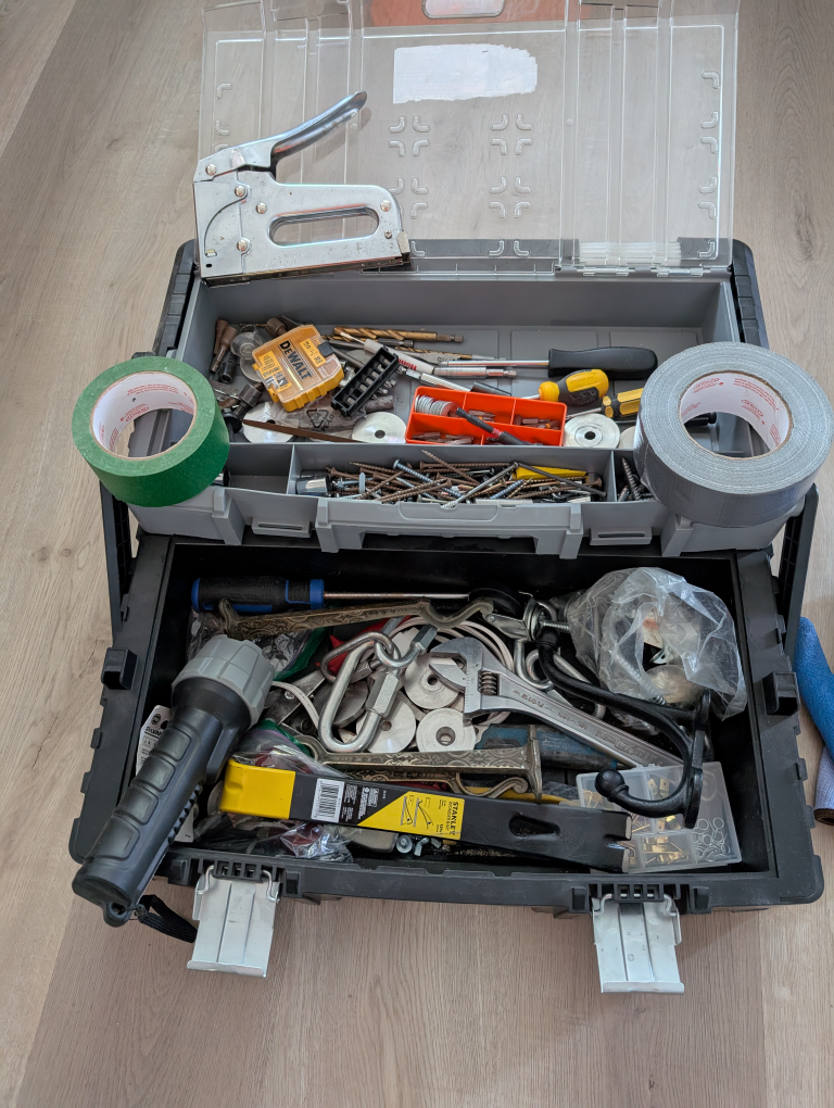 Tactix Tool Box with Tools - photo 2