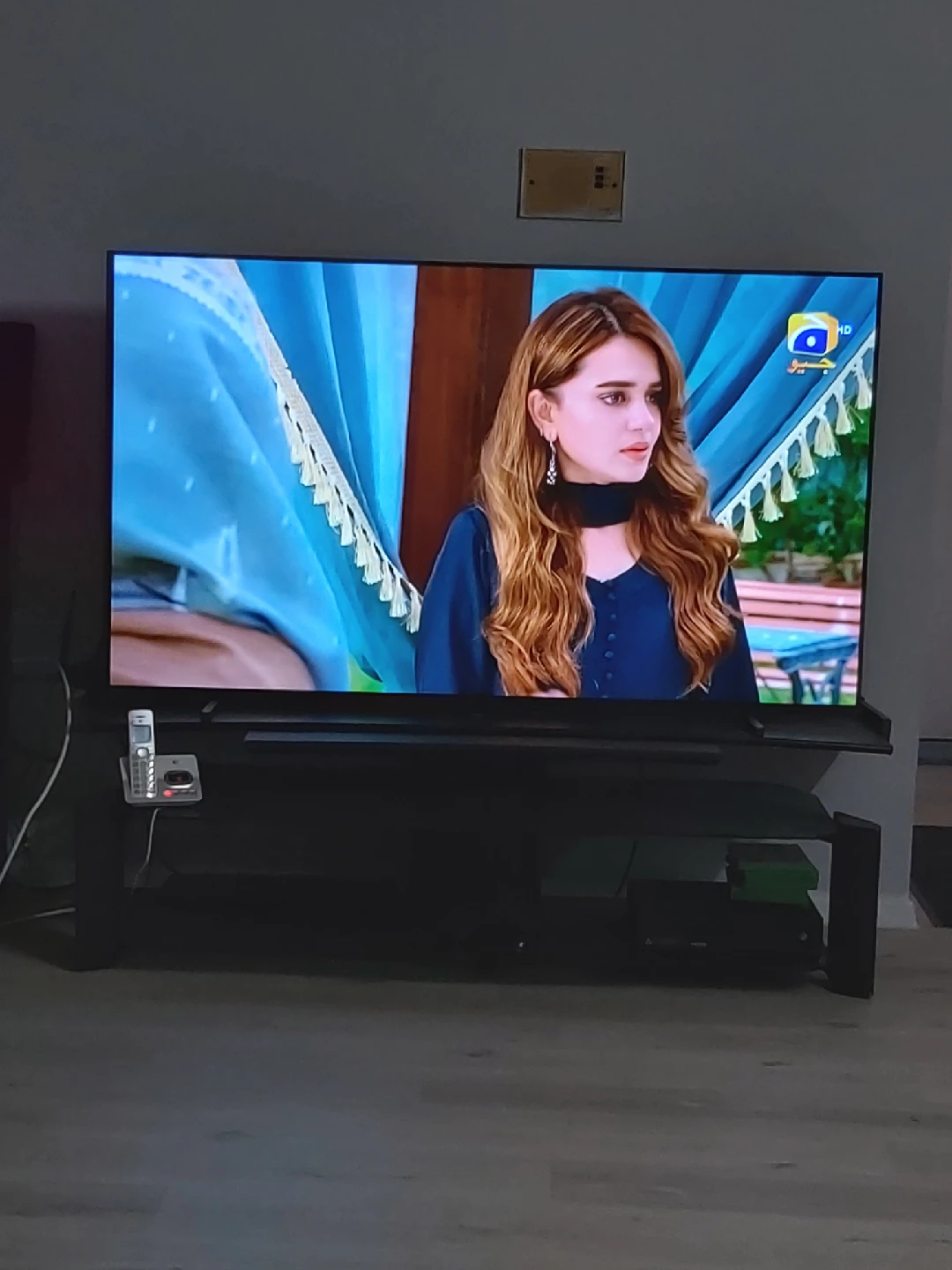 Black TV Stand