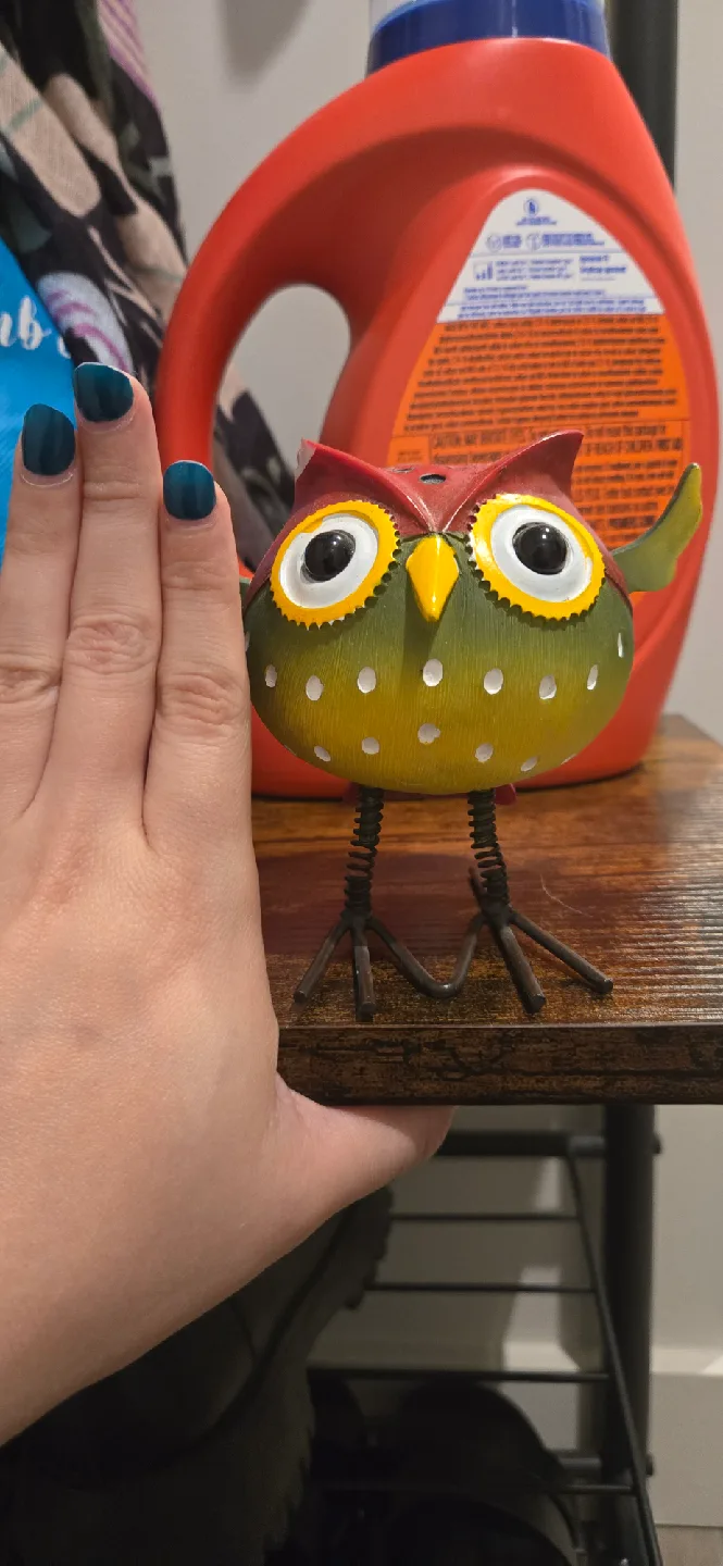 🥕 Cute Decorative Owl Figurine image indicator(2)