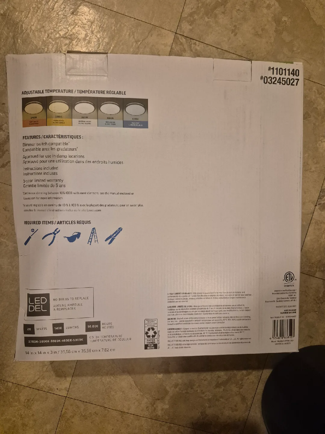 New Project Source LED Flushmount Ceiling Fixture image indicator(2)