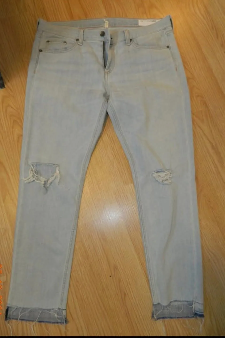 womens Rag & Bone Dre Capri Jeans - Size 30 thumbnail