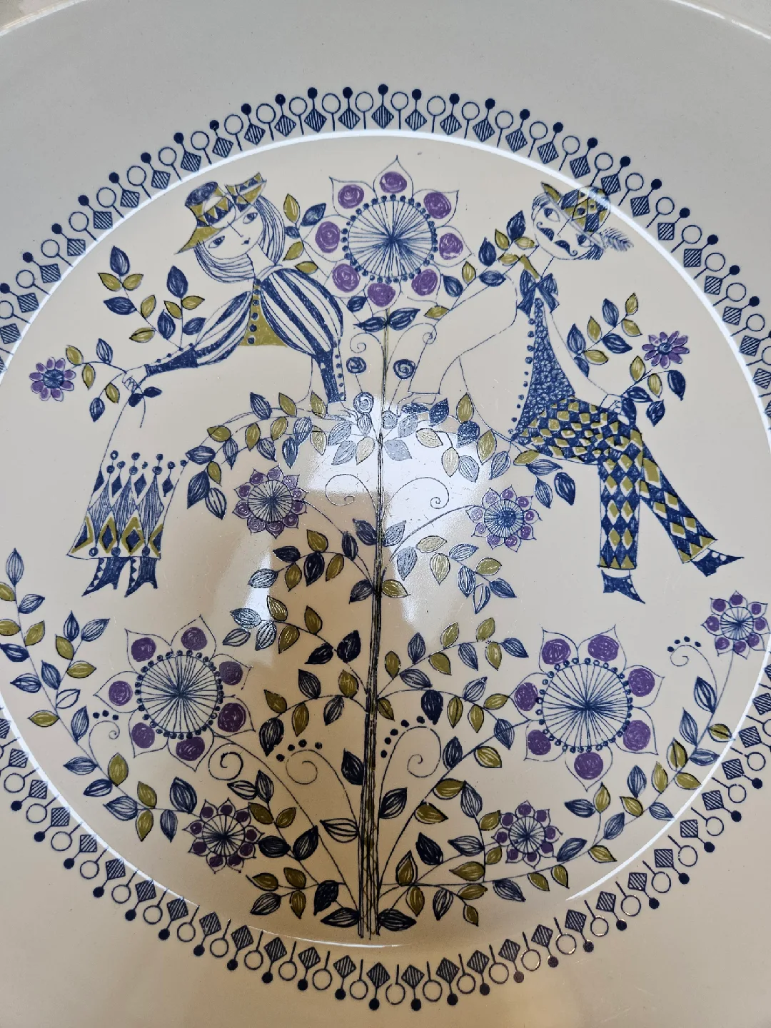 Vintage Figgjo Flint Turi Lotte Norway Plate & Serving Dishes image indicator(3)