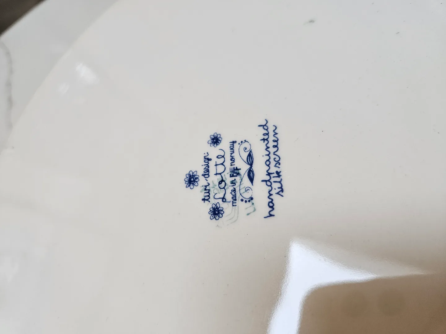 Vintage Figgjo Flint Turi Lotte Norway Plate & Serving Dishes image indicator(4)