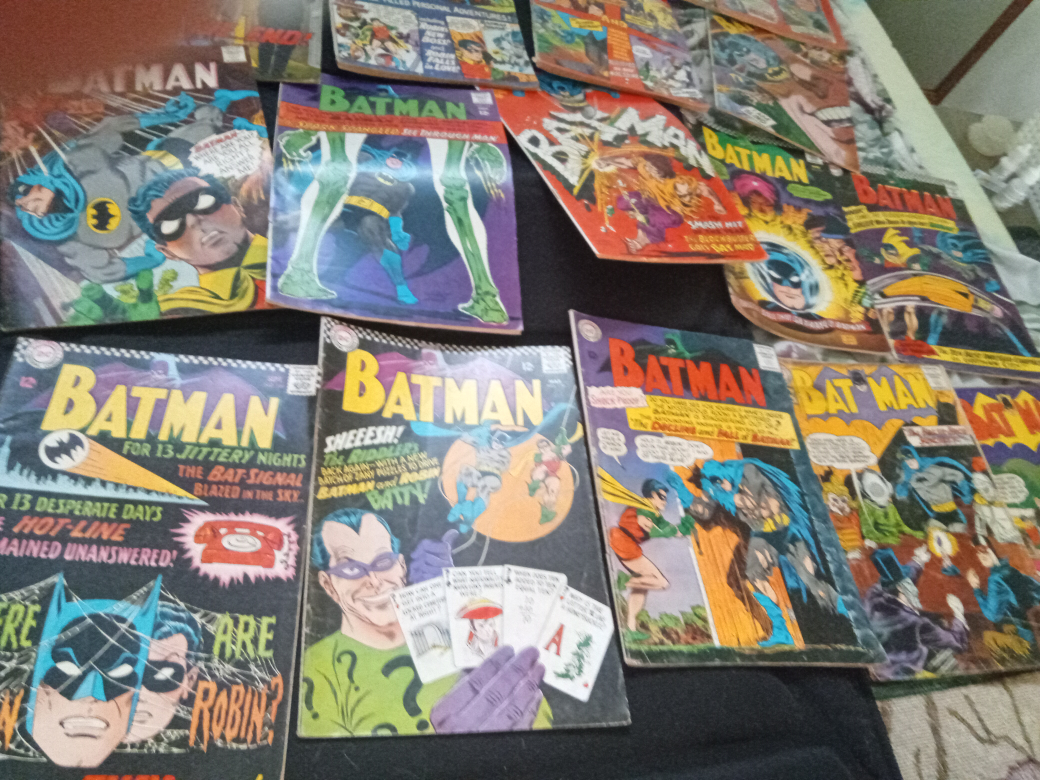 Vintage Batman details of listed collection