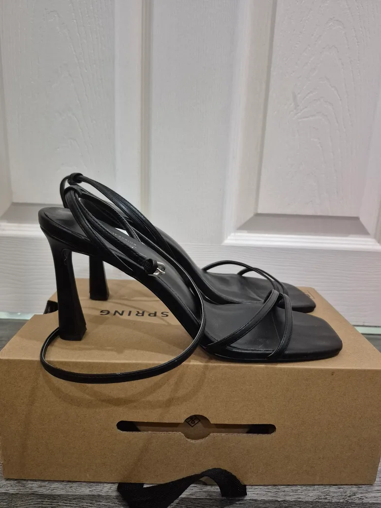 Call It Spring Black Heels - Size 10 image indicator(2)