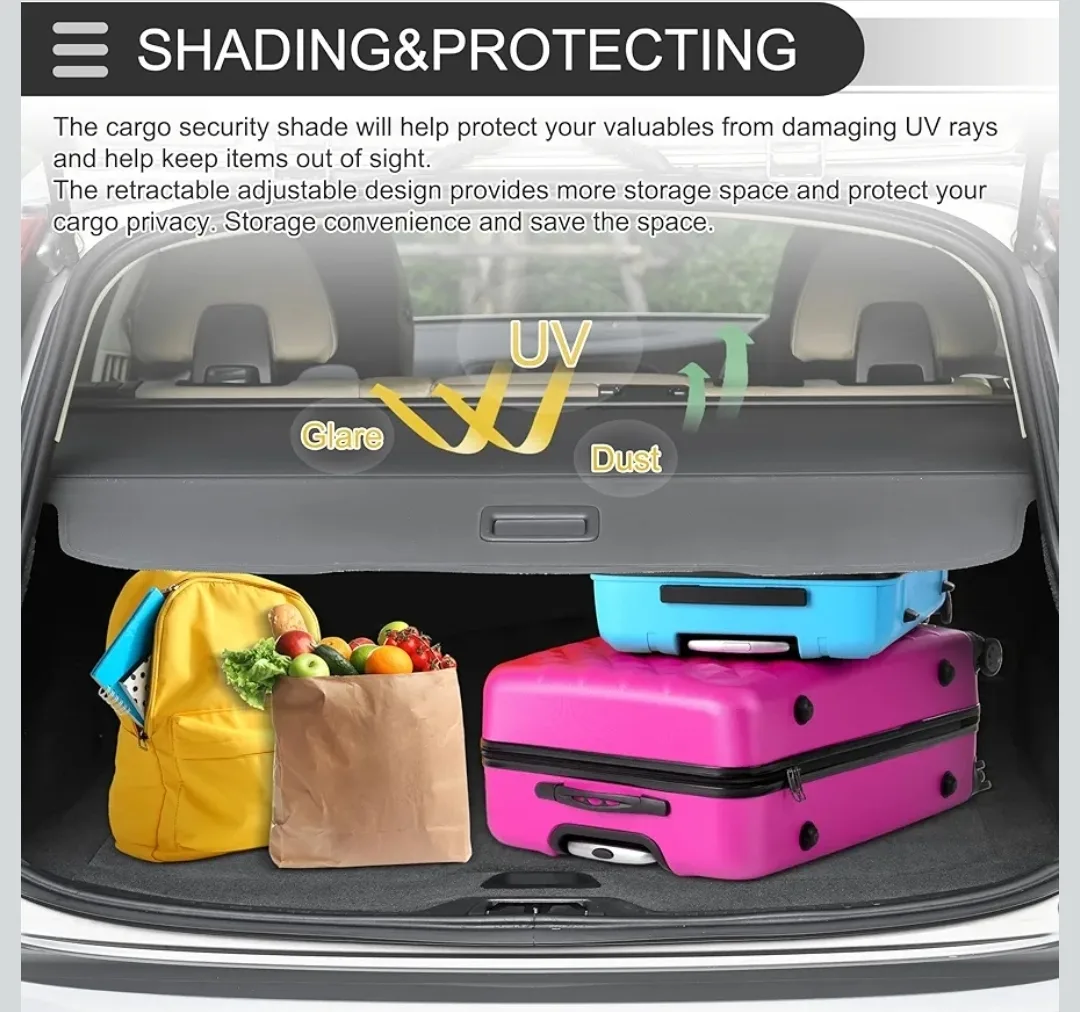 Motoforti Retractable Cargo Cover for VW Tiguan 2007-2016 | Rear image indicator(8)