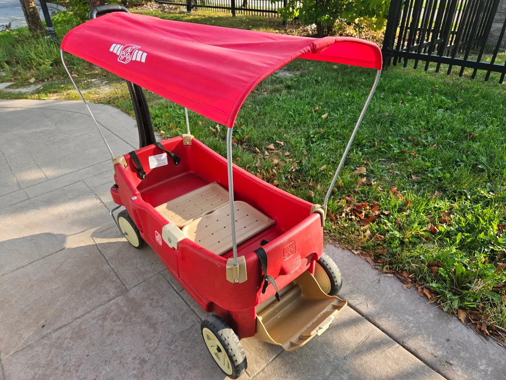 Step2 Red Wagon with Canopy image indicator(3)