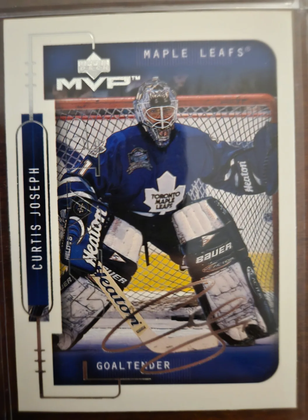 1999 U.D. MVP Hockey Cards - Silver Script Signatures, Gretzky. image indicator(3)