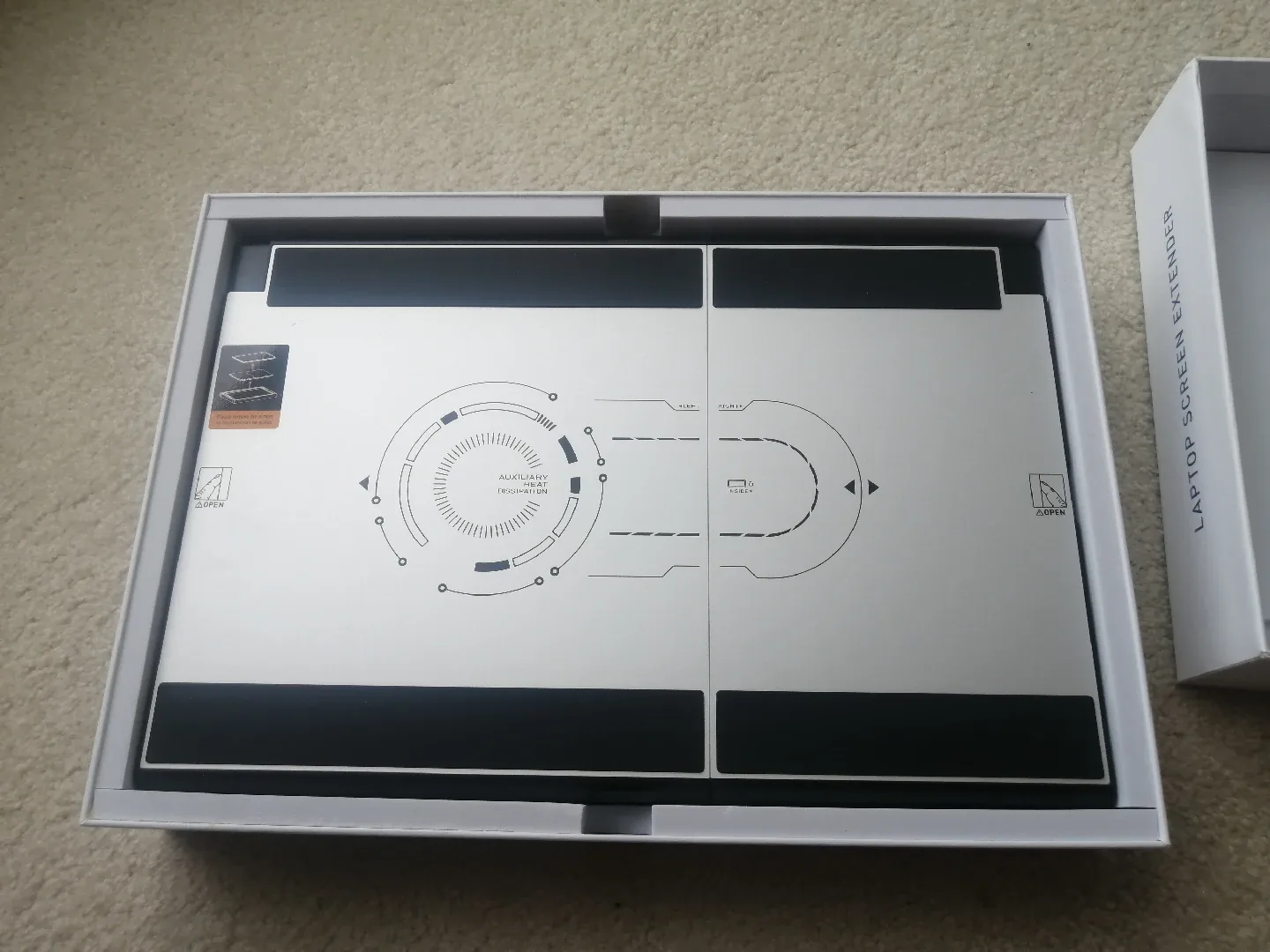 Triple Screen Laptop Screen Extender F3 - New in Box image indicator(2)