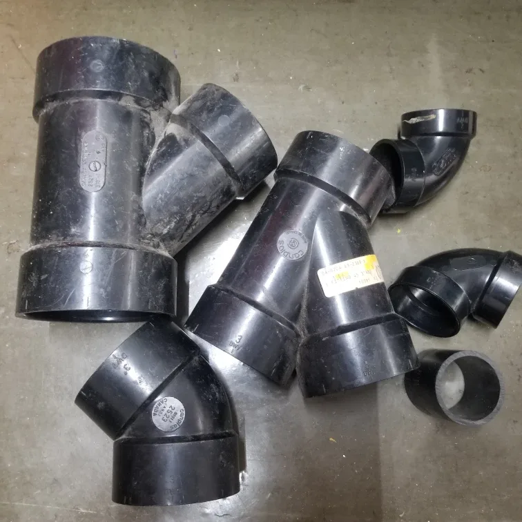 Assorted PVC Plumbing Fittings thumbnail