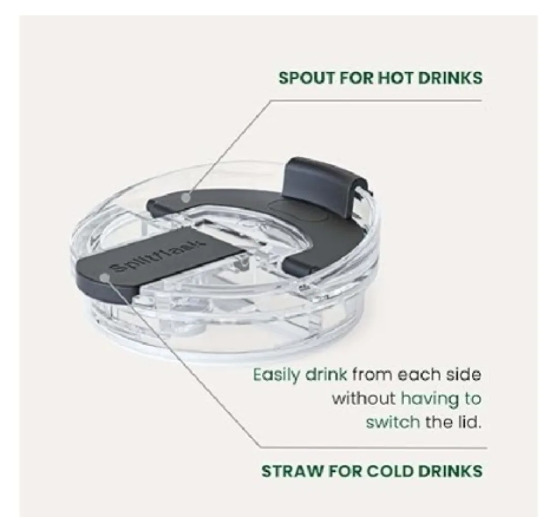 🥕 NIB Two Chamber Splitflask Hot & Cold Vacuum Insulated Tumbler image indicator(7)