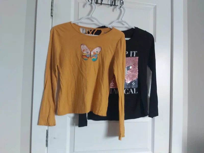 Joe Fresh And Gap Girls Long Sleeve Tops thumbnail