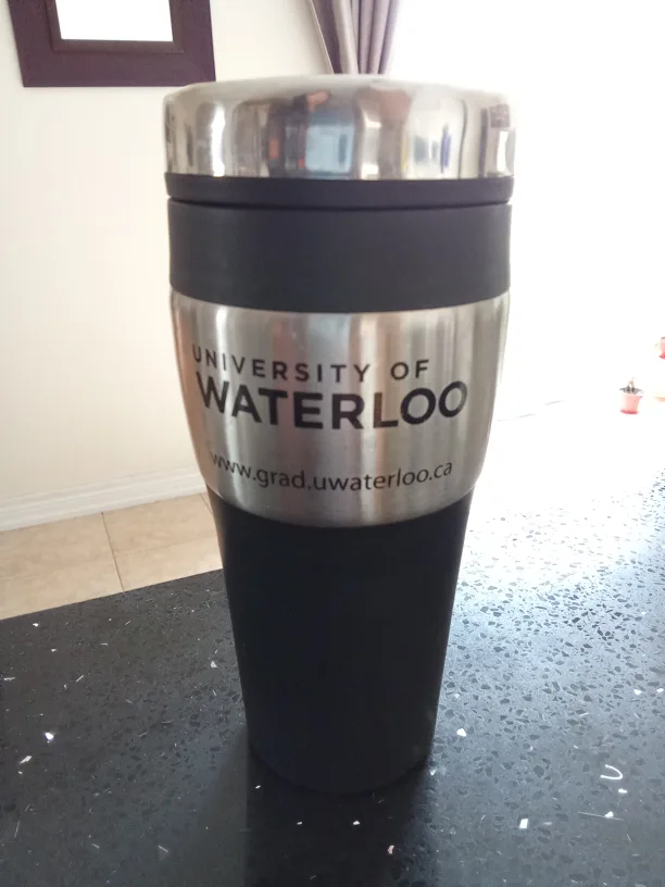 Used University of Waterloo Travel Mug thumbnail