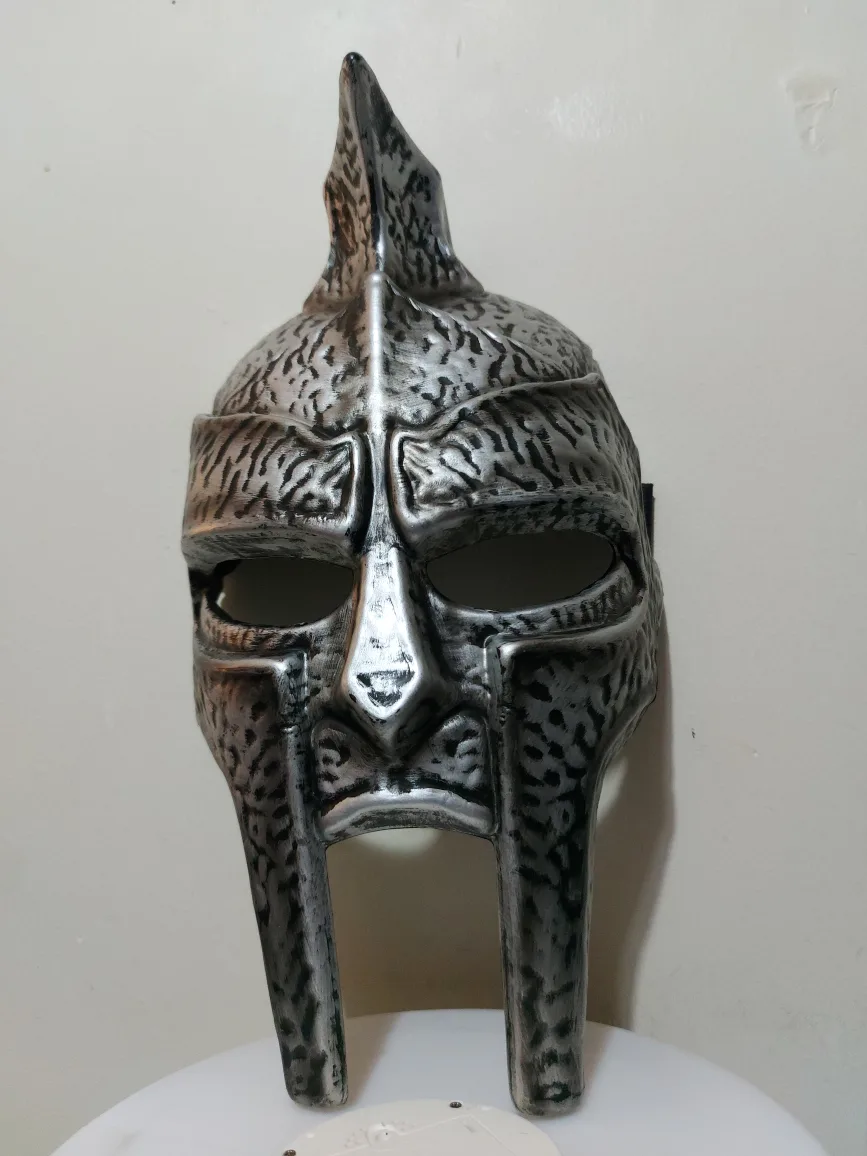 Gladiator Helmet Replica - Silver thumbnail